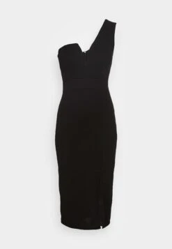 Wal G Gigi One Shoulder Midi Dress - Cocktailjurk - Black -Fashion Verkoop c0de0359388647a9a673af4f7fd6b277
