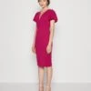 Wal G Tatiana Ruffle Sleeve Midi - Jerseyjurk - Raspberry -Fashion Verkoop c1e0cea606f94e2c8a2b925c24e3bf6e