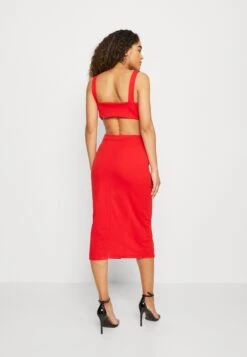 Wal G Brodie Cut Out Midi - Jerseyjurk - Red -Fashion Verkoop c3d7cb50d95f4f4f89b3ae7a6524014f