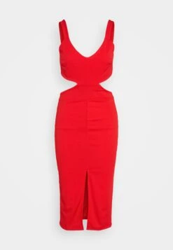 Wal G Brodie Cut Out Midi - Jerseyjurk - Red -Fashion Verkoop c570dd8932714ee4924de32c20c63963