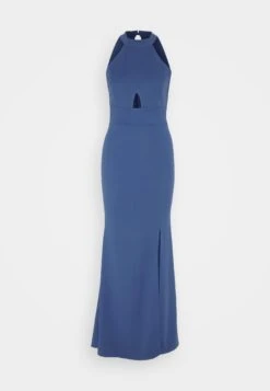 Wal G Hannah Cut Out Maxi - Galajurk - Denim Blue -Fashion Verkoop c6717f1613aa4f409849ae7e3dfe3801