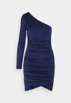 Wal G Evie Asymmetric Mini - Jerseyjurk - Navy Blue -Fashion Verkoop c7c431cf77ab4b44b51db5dc00bf93a0