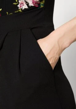 Contrast Plunge - Jumpsuit - Black -Fashion Verkoop c7ccb288571343d4877214d4fb0db8cd