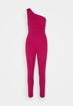 Wal G Rosalita One Shoulder - Jumpsuit - Raspberry -Fashion Verkoop c7d876df760049b5bc27e348f44dd1f5