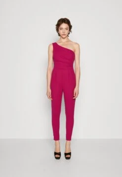 Wal G Rosalita One Shoulder - Jumpsuit - Raspberry