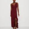 Wal G Soya One Shoulder Maxi Dress - Jerseyjurk - Berry Wine -Fashion Verkoop cb03c36ced6c401b8b245e8d8f307abc