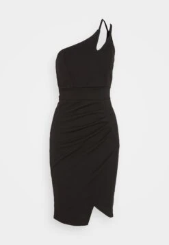 Wal G Valencia Cut Out One Shoulder Midi Dress - Jerseyjurk - Black -Fashion Verkoop cb2727c5e7a64cb3b246ea9d48b14e36