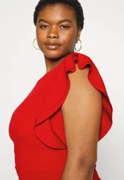 Rusie Ruffle Midi - Cocktailjurk - Red 11 Rusie Ruffle Midi - Cocktailjurk - Red -Fashion Verkoop cc7701c4b1234598b47a5e4306a9959b