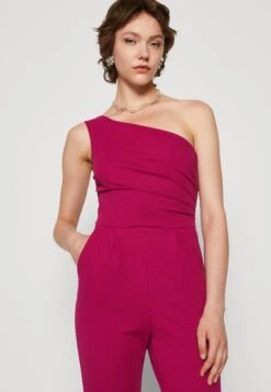 Wal G Rosalita One Shoulder - Jumpsuit - Raspberry -Fashion Verkoop cca5a7d9d9c94bfb823e09b09579cd10