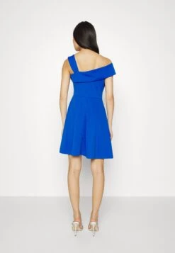 Wal G Noelle Off The Shoulder Skater - Jerseyjurk - Electric Blue -Fashion Verkoop cefdadb212f9413a8952dbbce3072d59