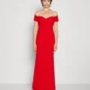 Wal G Rish Off Shoulder Maxi - Jerseyjurk - Red -Fashion Verkoop d01efa2632af4dd0bc42985b43333b82