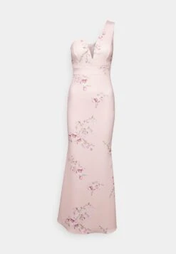 Wedding Gigi One Shoulder Print Maxi - Galajurk - Peach Print -Fashion Verkoop d235d84396ff4055ace713c11ca70c4d