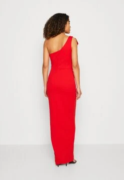 Wal G Kelly Ruffle Maxi - Jerseyjurk - Red -Fashion Verkoop d46bf07ca58d4f2aa40873a2b9c8ced3