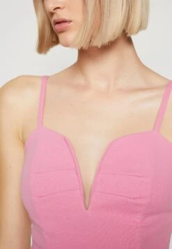 Wal G Dina V Neck Midi - Etui-Jurk - Rose Pink 13 Wal G Dina V Neck Midi - Etui-Jurk - Rose Pink -Fashion Verkoop d7a859a9a6d2410fa7d603d3afdae2fc