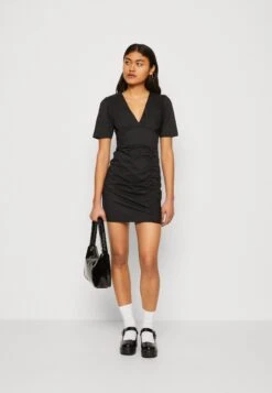 Wal G Jack Rouched Mini - Etui-Jurk - Black -Fashion Verkoop d900c0f5dadd40ad8161db1e175b59b2