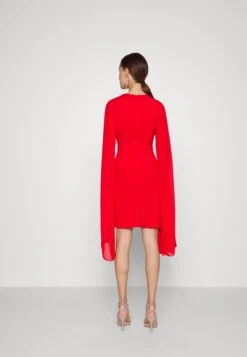 Wal G Holly Sleeve Dress - Cocktailjurk - Red -Fashion Verkoop dbe1cab8d91e4df6bba08a61ee3513ab