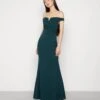 Wal G Kia Off The Shoulder Maxi Dress - Galajurk - Forest Green -Fashion Verkoop dc6d12736e4842c8a9a52f7ba9bef4b6