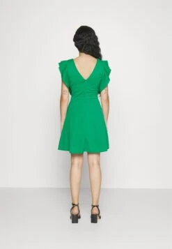 Frill Sleeves Dress - Jurk - Leaf Green -Fashion Verkoop dd05854498a04a71822d9c5e19f3c77c