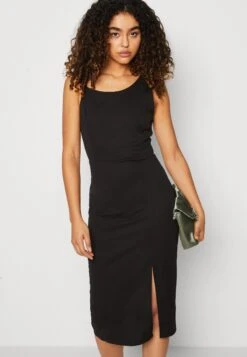 Wal G Wina Asymmetric Midi - Jerseyjurk - Black -Fashion Verkoop de3b694551104a44ad32e3f8e3c3eea2