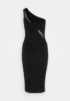 Wal G Zakera Contrast Midi Dress - Jerseyjurk - Black -Fashion Verkoop dfd60b257f8b4ae1a3c6fcaefc0a1e47