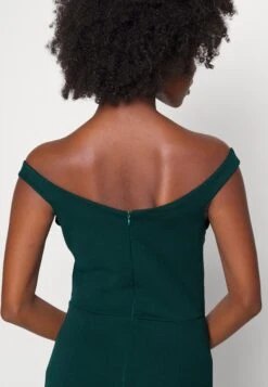 Kai Off The Shoulder Maxi Dress - Galajurk - Forest Green -Fashion Verkoop e13e7970446841718f3844f0c65b8367