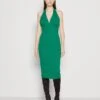 Wal G Jack Halter Neck Midi - Jerseyjurk - Leaf Green -Fashion Verkoop e411761596ba4b5889ad5607b5666459