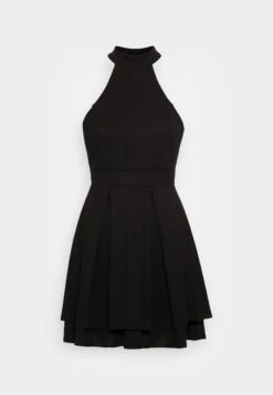 Wal G Cheryl Halter Neck Skater Dress - Jurk - Black -Fashion Verkoop e4176b79e83a43bd8a7d41f39ee8444b