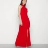 Wal G Halter Neck Maxi Dress - Galajurk - Red -Fashion Verkoop e5e20767cb3c4303ab77f2a20887dfa0