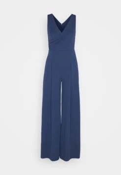 Wal G Sabrina Wide Leg - Jumpsuit - Denim Blue -Fashion Verkoop e65a674bb85c4f45990604a1e121d336