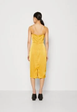 Wal G Ray Strappy Midi - Cocktailjurk - Yellow -Fashion Verkoop e70402ae6bb844f082f40a35ed2fc0a8