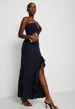 Wal G Soya One Shoulder Maxi Dress - Jerseyjurk - Navy Blue -Fashion Verkoop e9293973769a45f3ad1309b4403936a1