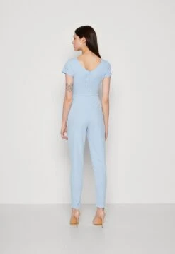 Wal G Archy Bow - Jumpsuit - Sky Blue -Fashion Verkoop ea8d9fa6e3714312bbcae214fa4082dc
