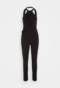 Wal G Poppy Frill Neck - Jumpsuit - Black -Fashion Verkoop eb7d0ad35e3c40aba5f2ae9e347c4f91