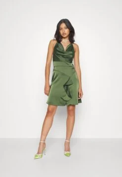 Wal G Aja Ruffle Mini - Jurk - Medow -Fashion Verkoop ec7f301f3a524772a9b8a8b7d2c0073a