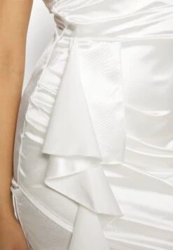 Wal G Tanya Ruffle Mini - Cocktailjurk - White -Fashion Verkoop ecaeb0e51c8f48bfb6163aea81a676af