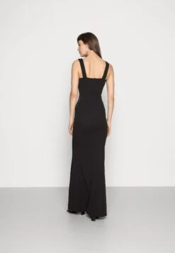 Wal G V Neck Maxi - Galajurk - Black -Fashion Verkoop ee08ce93860e43a5a81e0fa090781d6a