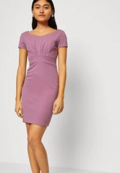 Wal G Gary Bodycon Dress - Jerseyjurk - Mauve Pink -Fashion Verkoop ee2b7619a65148dbb39b1de212346969