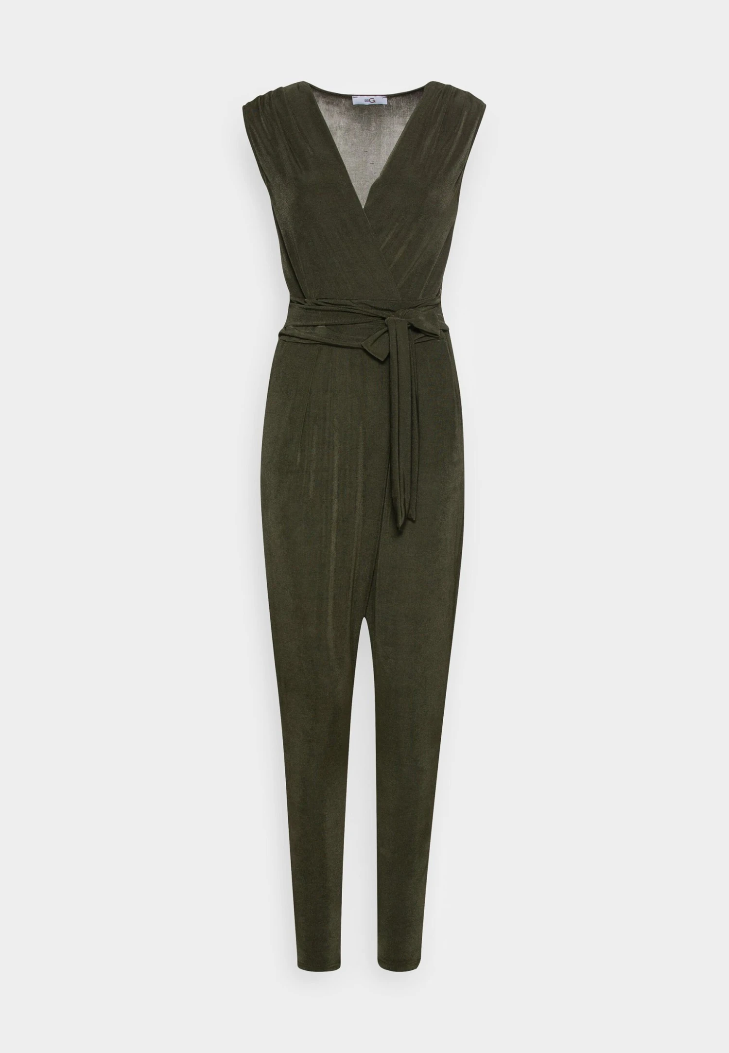 Wal G Wonda V Neck - Jumpsuit - Olive Green 3 Wal G Wonda V Neck - Jumpsuit - Olive Green