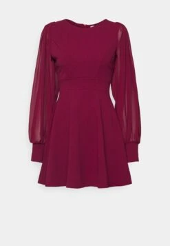 Kat Sleeve Dress - Cocktailjurk - Berry Wine -Fashion Verkoop f364a320faa840d79c4c9971f2c7258c
