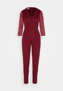 Wal G Lee - Jumpsuit - Wine -Fashion Verkoop f3a2af0a08144ce7aa382760c79ffb3e