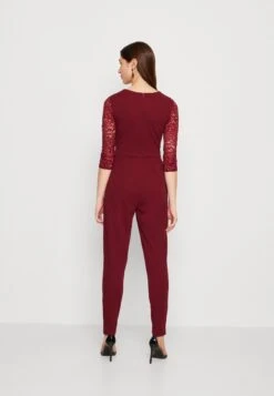 Wal G Lee - Jumpsuit - Wine -Fashion Verkoop f63a8499cf884f5b94e1ed52cffce133