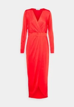 Mag V Neck Midi - Jurk - Red 12 Mag V Neck Midi - Jurk - Red -Fashion Verkoop fb2a0c14c7294af7b940ff4209d1eaac