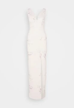 Wal G Wedding Dolly V Neck Print Maxi - Jerseyjurk - Apricot/Multi-Coloured -Fashion Verkoop fba19d69e4db4c70b93e8c9854c22b71