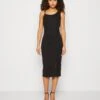 Wal G Wina Asymmetric Midi - Jerseyjurk - Black -Fashion Verkoop fbd95e524234420e8391ee1c4bbcac8b