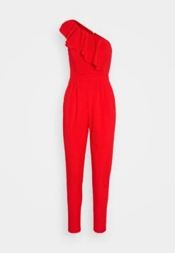Wal G Kelly Ruffle - Jumpsuit - Red -Fashion Verkoop fd320c46b6604148bd08cb764ba5ee29