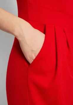 Wal G Kelly Ruffle - Jumpsuit - Red -Fashion Verkoop fe098ee711fd426da7017a8ca149ccd7