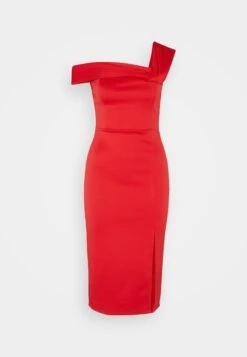 Wal G Delila Strap Midi - Jerseyjurk - Red -Fashion Verkoop ff81b6530b314fcd8fad58eb85eeb0ea